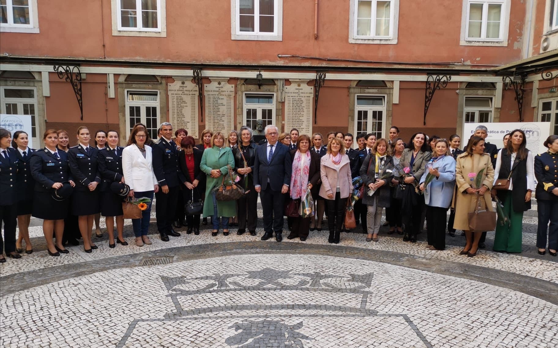 Ministro da Administração Interna, Eduardo Cabrita, nas comemorações do Dia da Mulher na PSP, Lisboa, 9 março 2020