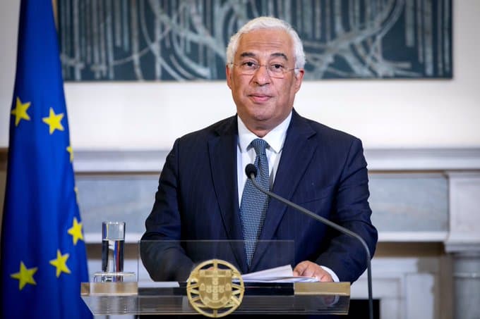 Primeiro-Ministro António Costa em declaração sobre medidas para debelar a epidemia de Covid-19, Lisboa, 12 março 2020 (foto: Paulo Vaz Henriques)