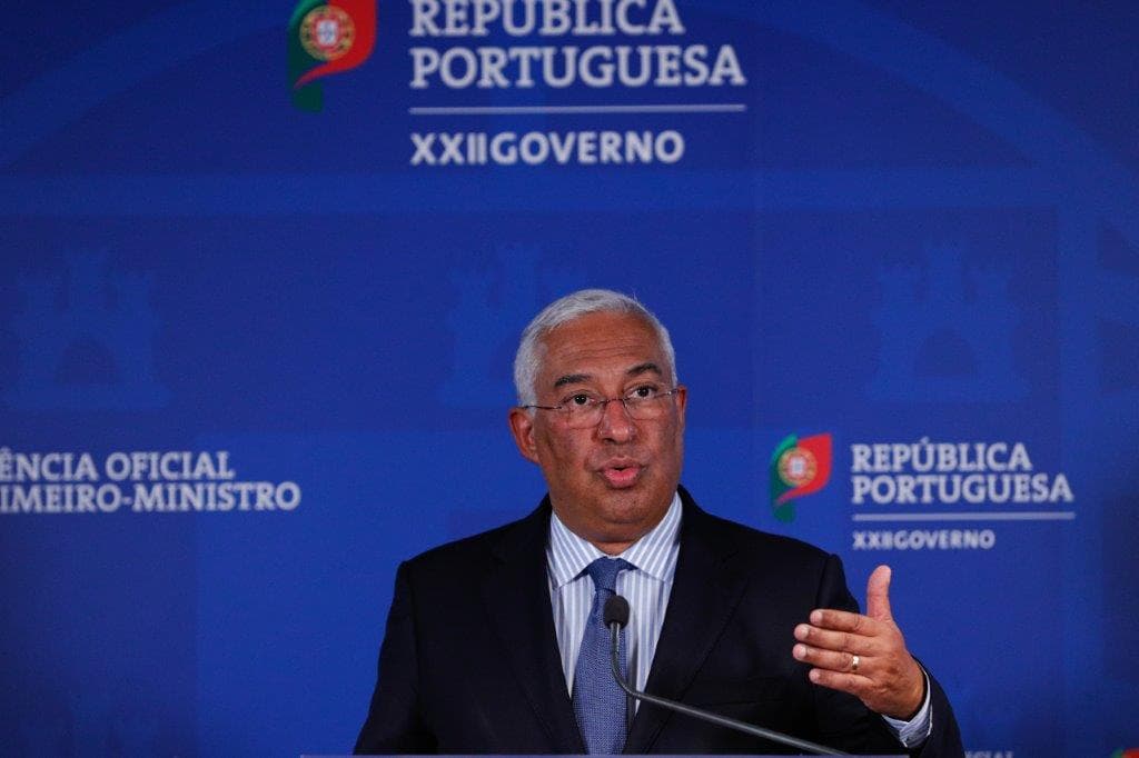 Primeiro-Ministro António Costa faz declaração no final do Conselho Europeu de coordenação do combate à pandemia, Lisboa, 29 outubro 2020 (foto: António Cotrim/Lusa)