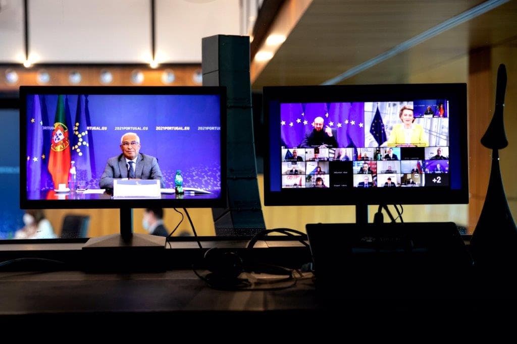 Cimeira social tripartida da União Europeia por videoconferência, 24 março 2021