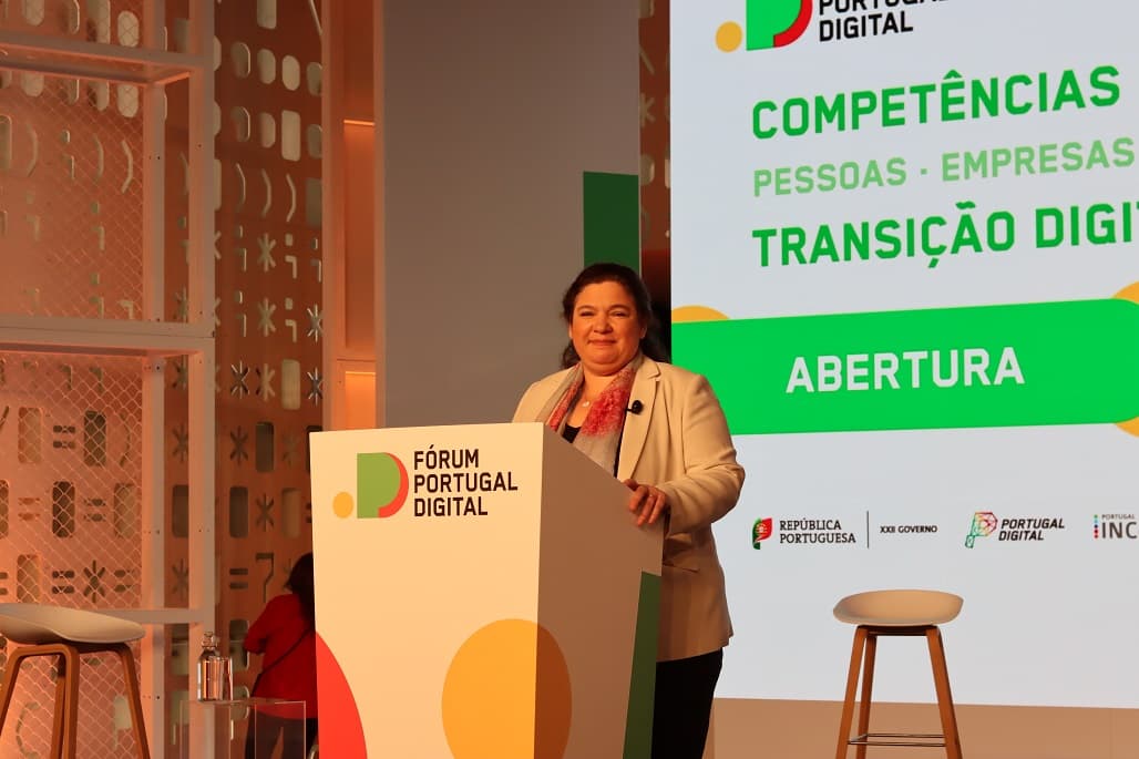 Ministra da Modernização do Estado e da Administração Pública, Alexandra Leitão, no Forum Portugal Digital, 6 maio 2021