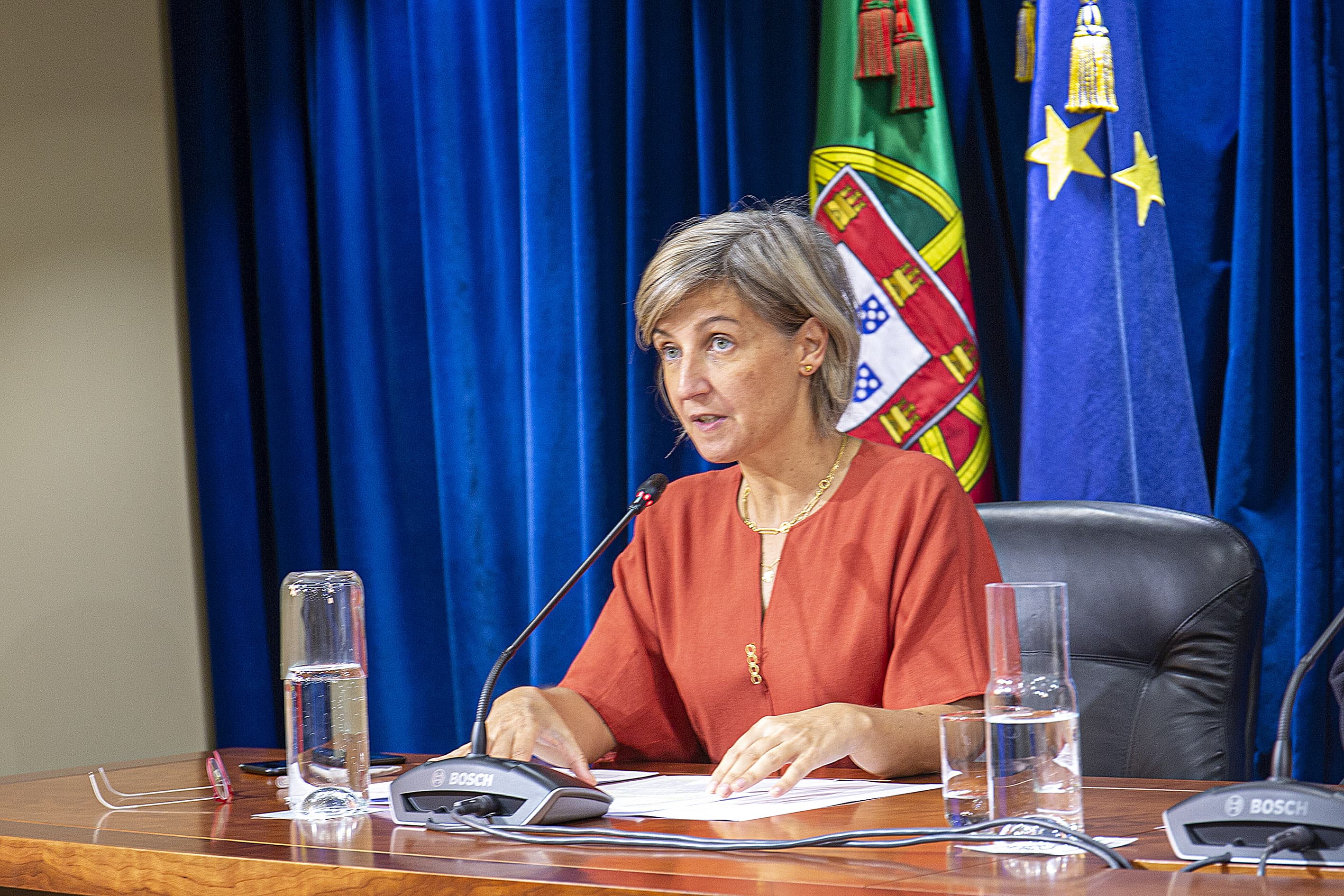 Ministra da Saúde, Marta Temido