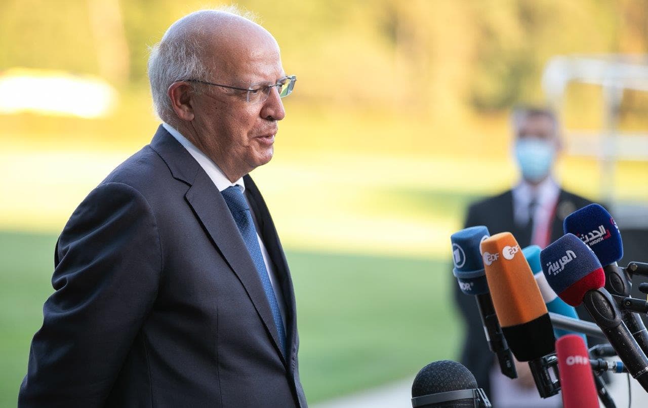 Ministro de Estado e dos Negócios Estrangeiros, Santos Silva, após a reunião informal dos Ministros dos Negócios Estrangeiros da União Europeia, Kranj, 2-3 setembro 2021 (foto: UE)