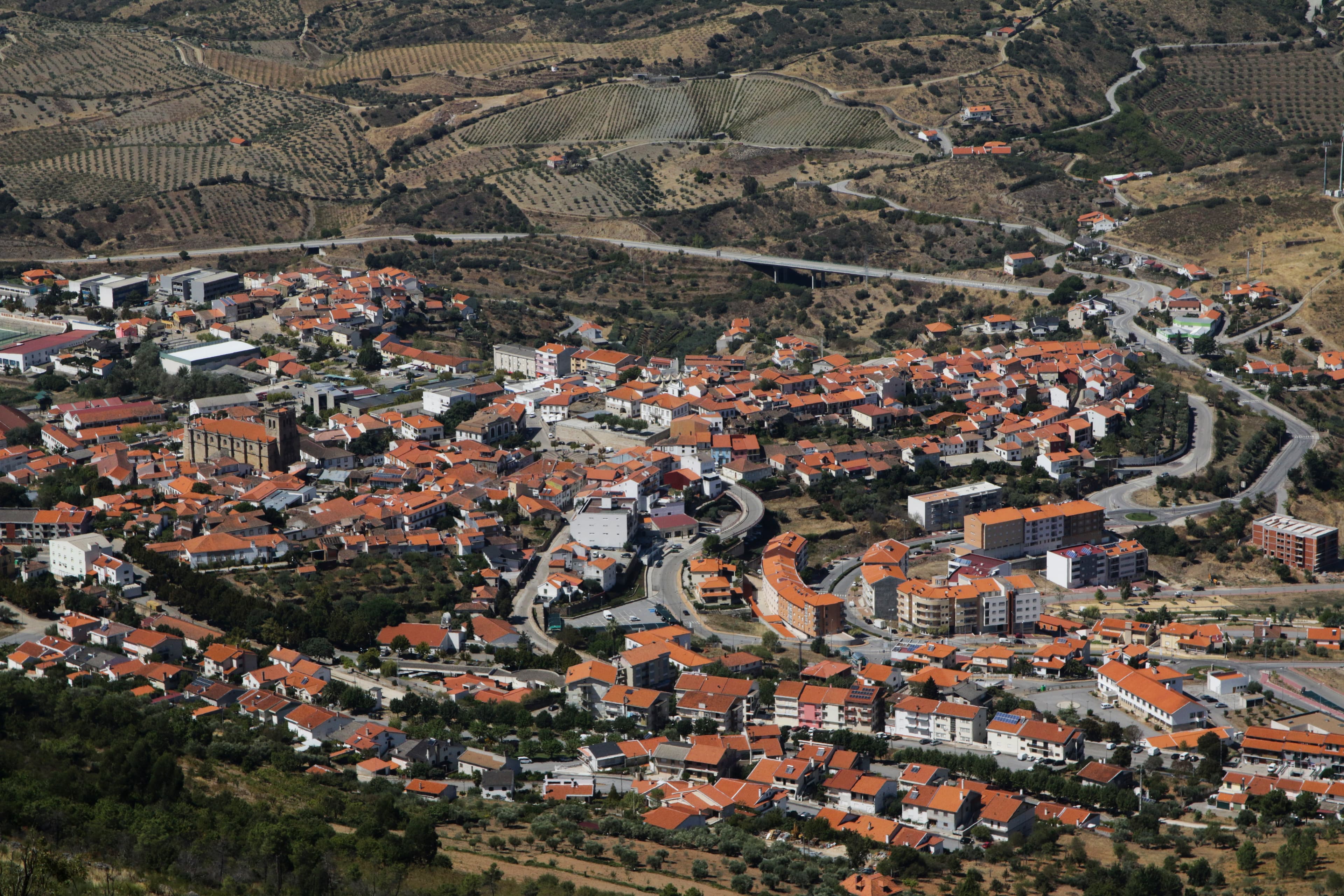 Miradouro de Fraga do Facho, Torre de Moncorvo, 4 setembro 2020 (Foto: Francisco Pinto/LUSA)