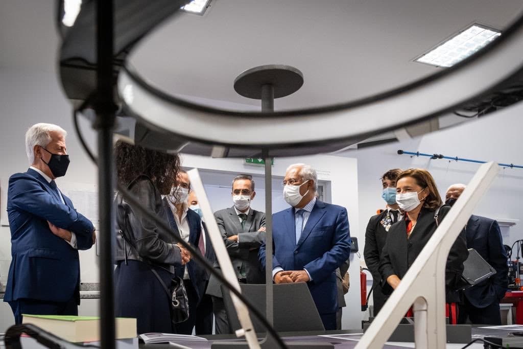 Primeiro-Ministro António Costa assinala abertura do ano letivo no ensino superior com visita ao Instituto Superior do Cávado e do Ave, Barcelos, 13 outubro 2020