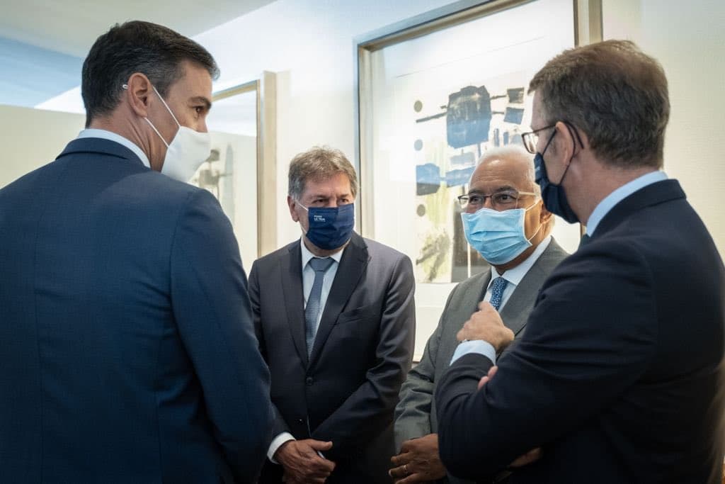 Primeiro-Ministro António Costa e Presidente do Governo de Espanha Pedro Sanchez no Fórum La Toja – Vínculo Atlântico, Galiza, 1 outubro 2021