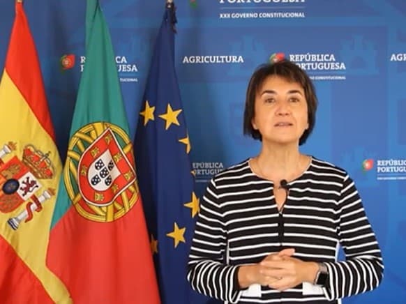 Ministra da Agricultura, Maria do Céu Antunes, na mensagem sobre acordo de Portugal com Espanha, 4 novembro 2020