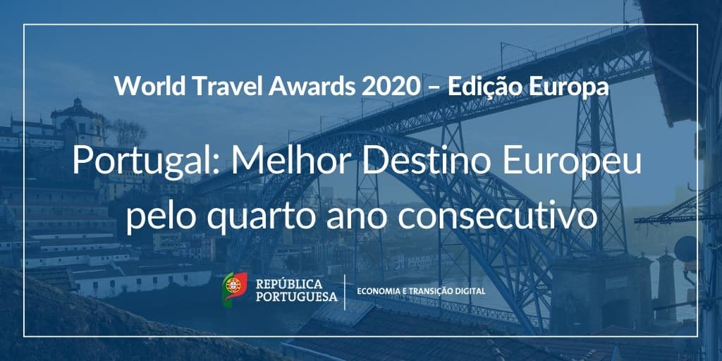 Portugal eleito melhor destino europeu pelo quarto ano consecutivo