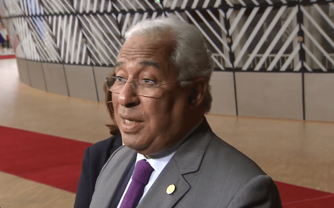 Primeiro-Ministro António Costa antes do Conselho Europeu em Bruxelas, 12 dezembro 2019