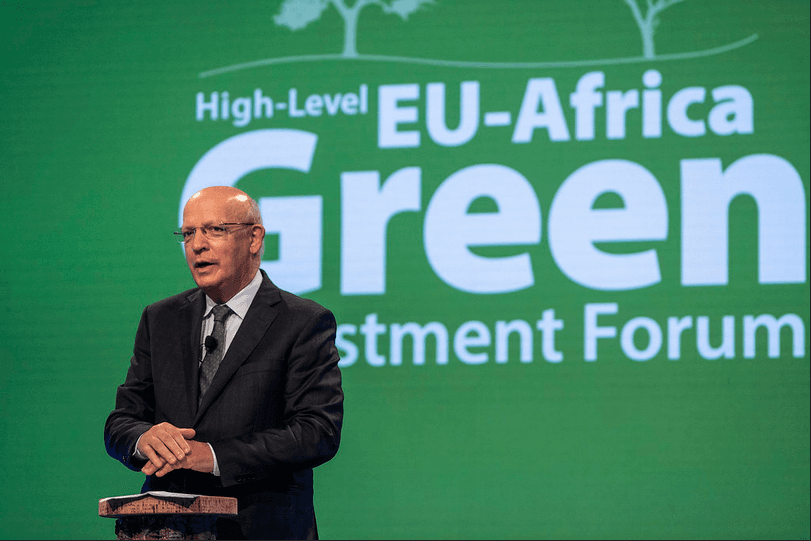 Ministro de Estado e dos Negócios Estrangeiros, Augusto Santos Silva, discurso no Fórum de Alto-Nível UE-África Sobre Investimento Verde, Lisboa, 23 abril 2021 (foto: PPUE)