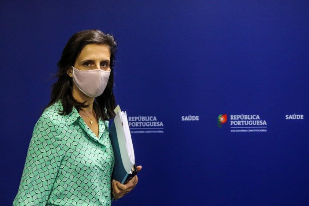 Secretária de Estado Adjunta e da Saúde, Jamila Madeira, na conferência de imprensa sobre a evolução da pandemia, Lisboa, 22 julho 2020 (Foto: José Sena Goulão/Lusa)