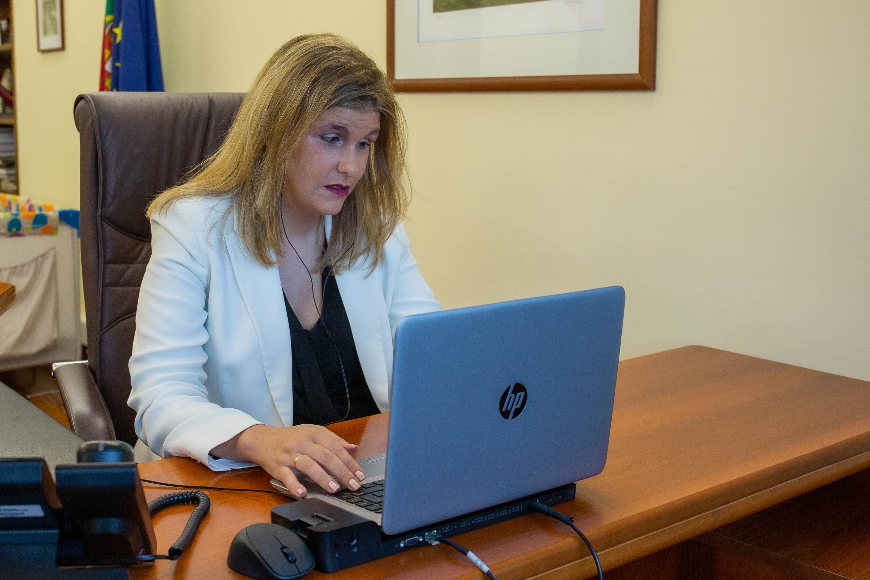 Secretária de Estado para a Inclusão das Pessoas com Deficiência, Ana Sofia Antunes (Foto: João Bica)