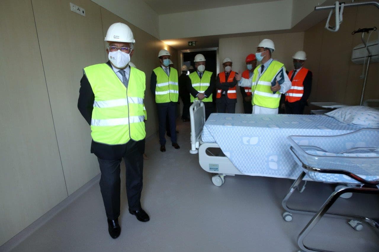 Primeiro-Ministro António Costa visita Centro Hospitalar Vila Nova de Gaia/Espinho, Vila Nova de Gaia, 6 julho 2021 (foto: Estela Silva/Lusa)