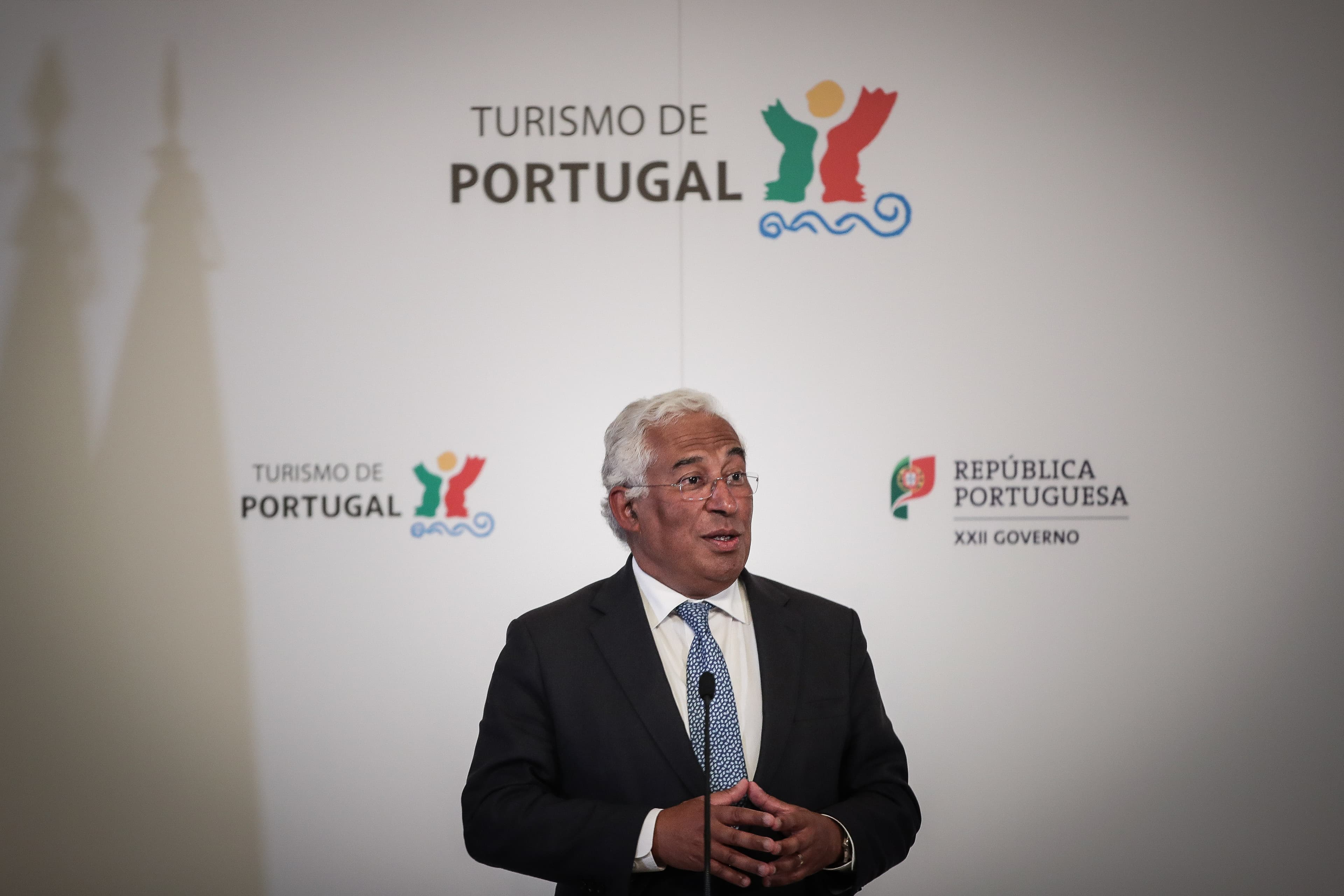 Primeiro-Ministro António Costa no lançamento de uma campanha de Turismo Interno, Lisboa, 15 junho 2020 (Foto: Mário Cruz/Lusa)