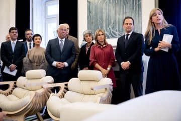 Primeiro-Ministro António Costa na inauguração da mostra Design em São Bento, Lisboa, 25 janeiro 2020 (Foto: Paulo Vaz Henriques)