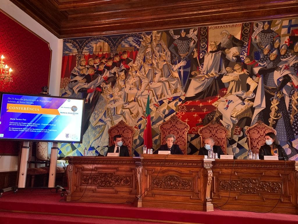 Conferência «Os 75 Anos dos Julgamentos de Nuremberga – Aristides de Sousa Mendes», Coimbra, 29 outubro 2020