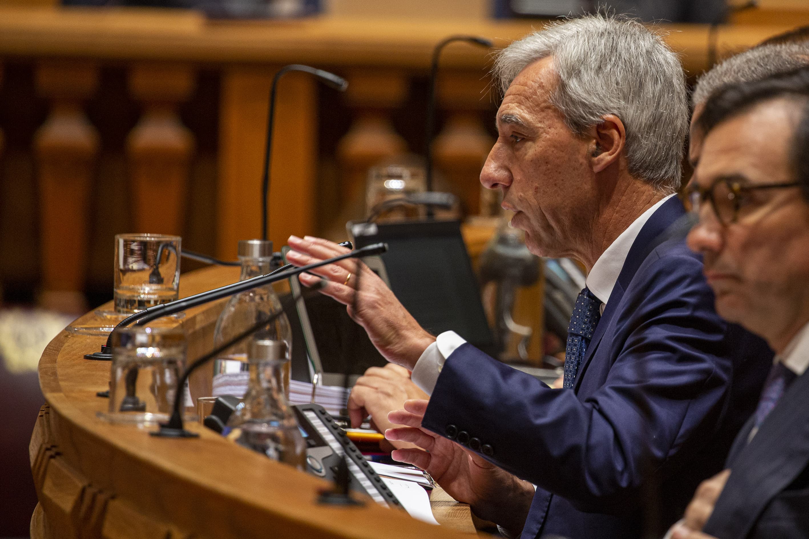 Ministro da Defesa Nacional, João Gomes Cravinho, nas comissões de Orçamento e Finanças e de Defesa Nacional, Assembleia da República, 22 janeiro 2020