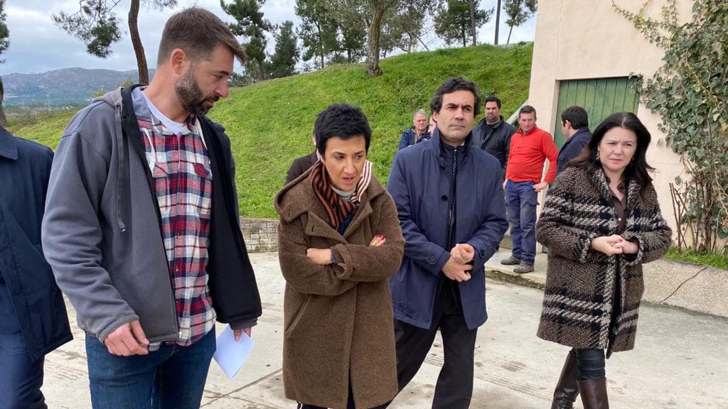 Ministra da Agricultura, Maria do Céu Antunes, visita explorações afetadas pela depressão «Elsa», Chaves, 24 janeiro 2020