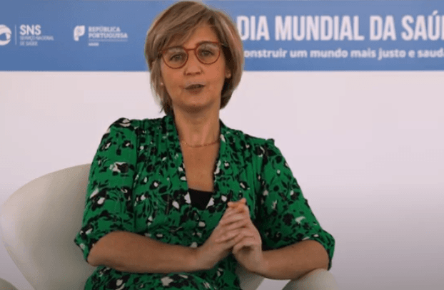 Ministra da Saúde, Marta Temido, na sessão de encerramento das comemorações do Dia Mundial da Saúde , 7 abril 2021