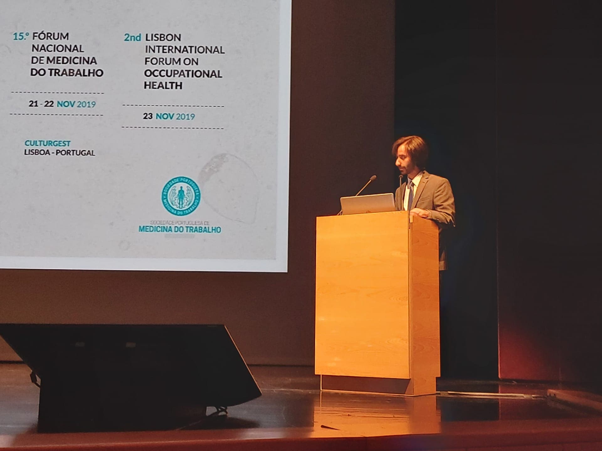Secretário de Estado da Administração Pública, José Couto, no 15.º Fórum Nacional de Medicina do Trabalho, Lisboa, 21 novembro 2019