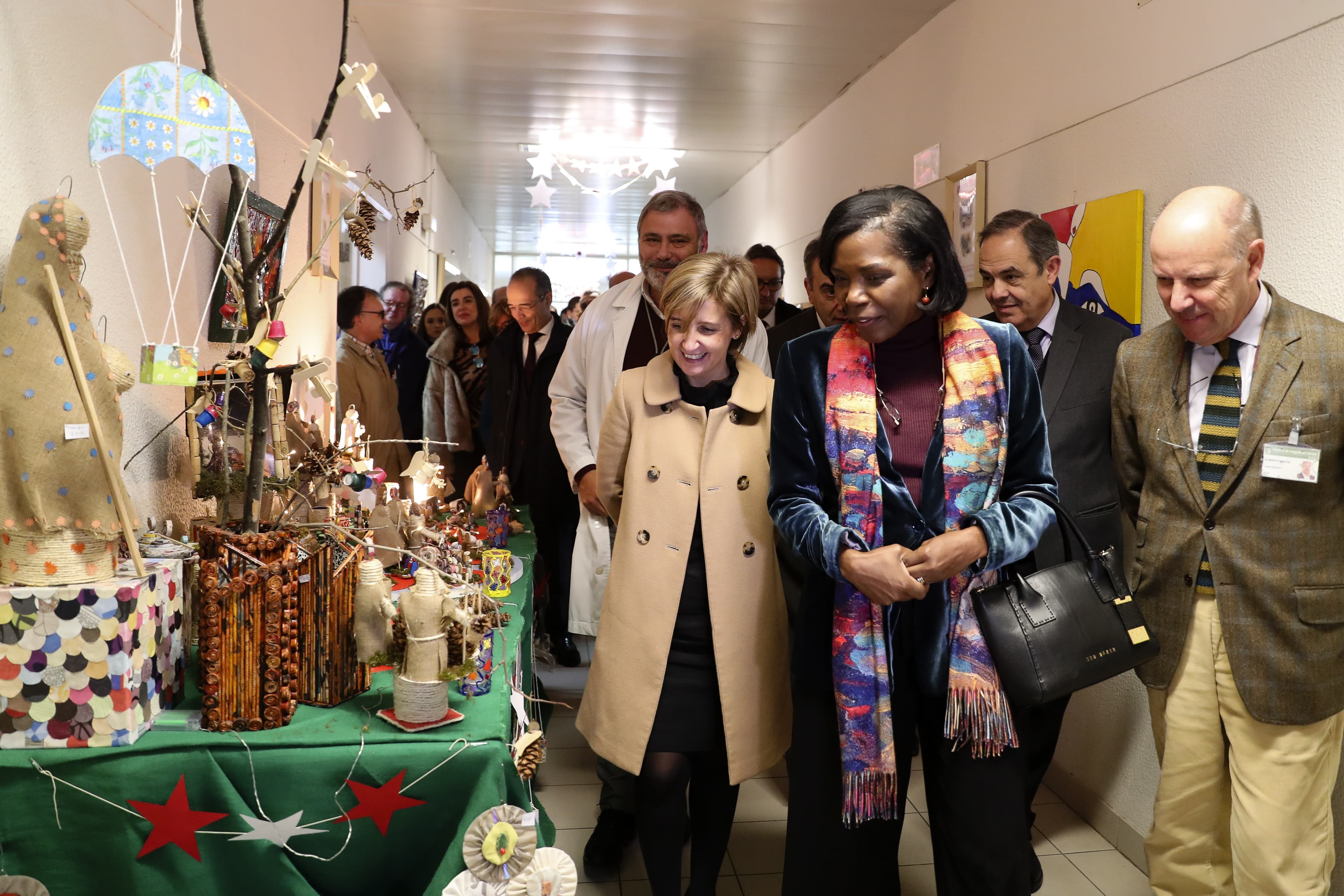 Ministra da Justiça, Francisca Van Dunem, e Ministra da Saúde, Marta Temido, na inauguração da Unidade de Internamento Psiquiatria Forense no Hospital Magalhães de Lemos, Porto, 6 dezembro 2019 (Foto: José Coelho/LUSA)