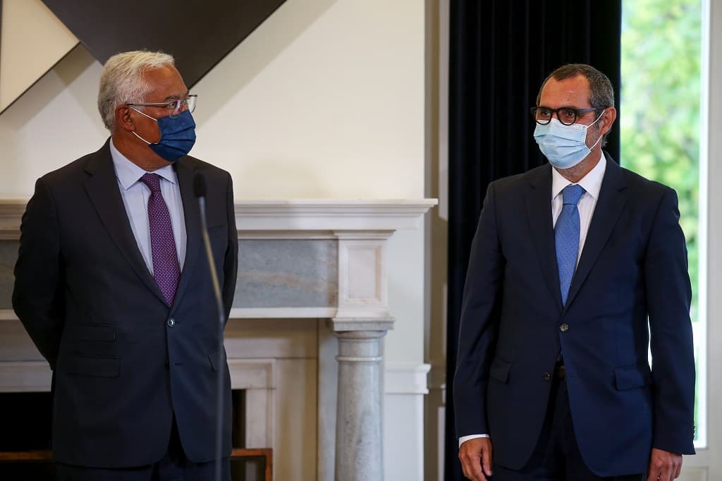 Primeiro-Ministro, António Costa, na tomada de posse do Secretário-geral dos Serviços de Segurança Interna, Embaixador Paulo Vizeu Pinheiro, Lisboa, 6 setembro 2021 (Foto: Nuno Fox/Lusa)