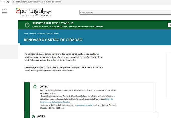 Serviços digitais no portal ePortugal.gov.pt estão disponíveis com apoio por videochamada