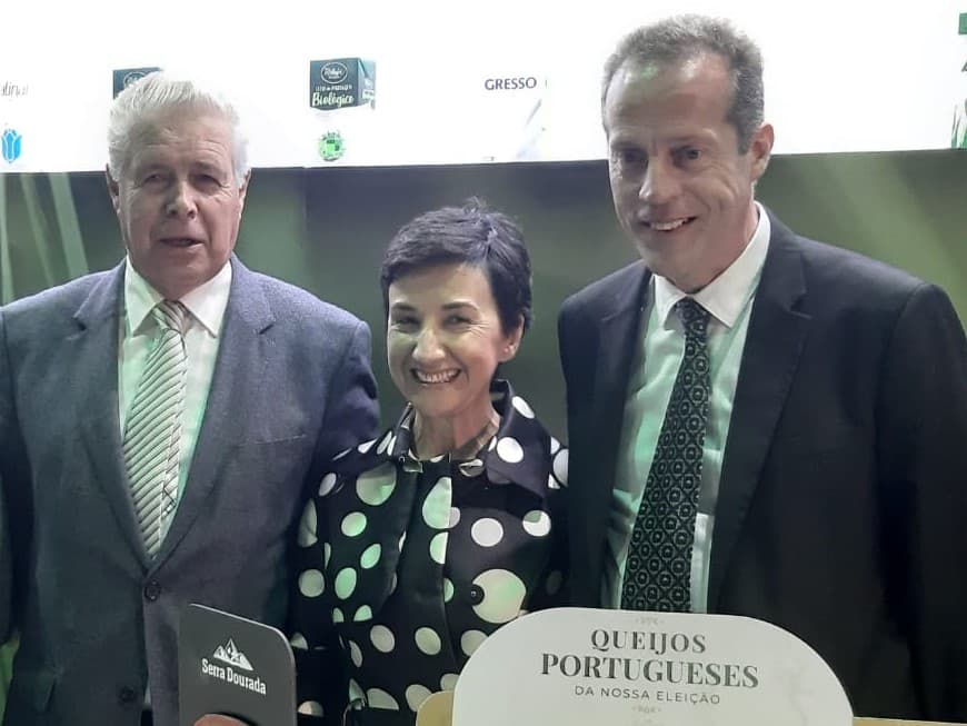 Ministra da Agricultura, Maria do Céu Antunes, na feira agrícola de Aveiro, Aveiro, 20 novembro 2019