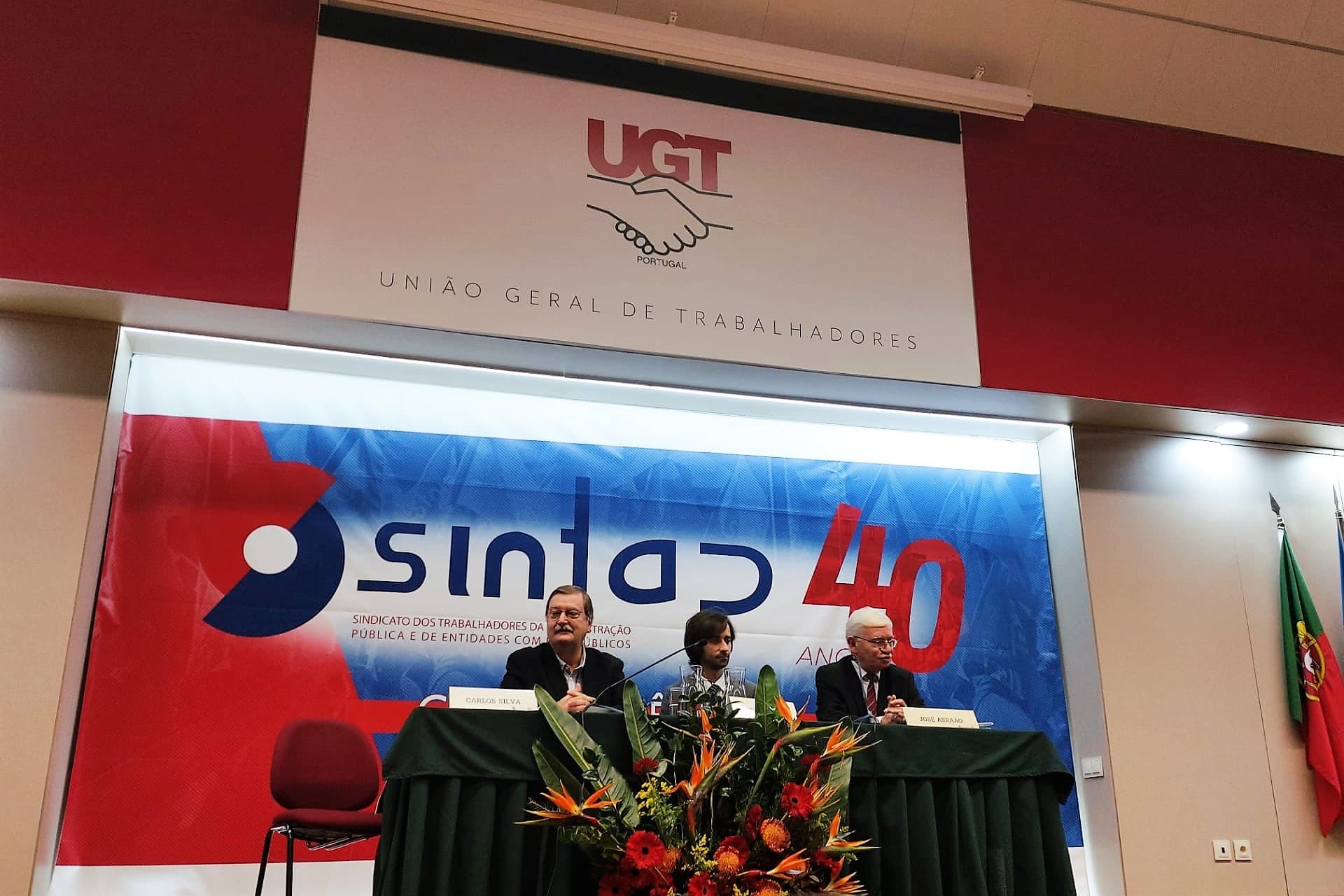 Secretário de Estado da Administração Pública, José Couto, na sessão de encerramento da conferência «O papel dos Sindicatos na Sociedade e na Administração Pública», Lisboa, 29 novembro 2019