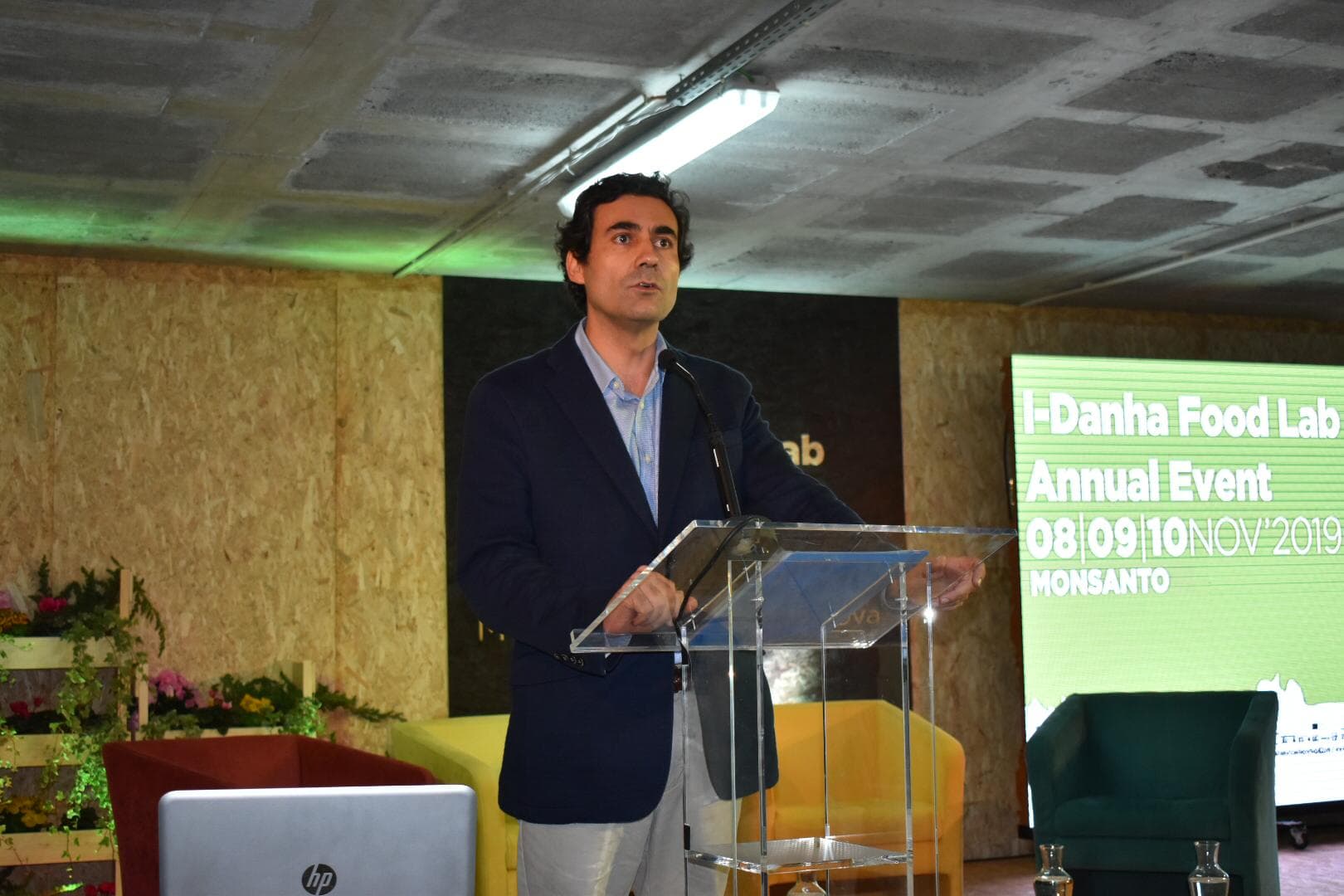 Secretário de Estado da Agricultura e do Desenvolvimento Rural, Nuno Russo, na 4ª edição do i-danha Food Lab, Monsanto, 9 novembro 2019