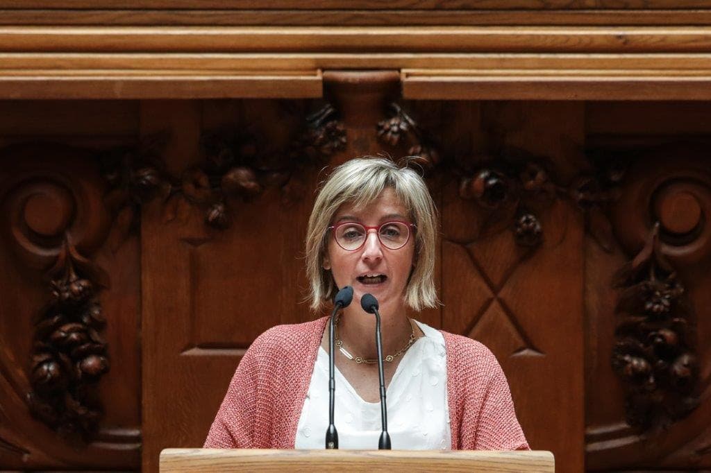 Ministra da Saúde, Marta Temido, discursa no debate do estado da Nação, Assembleia da República, 24 julho 2020 (Foto: Mário Cruz/Lusa)