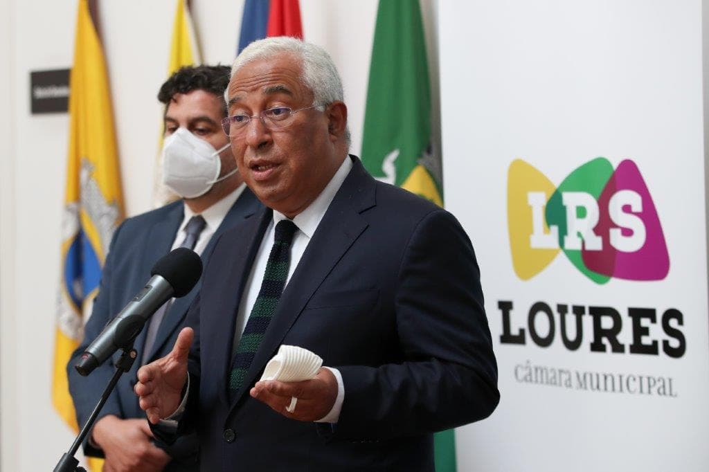 Primeiro-Ministro António Costa faz declaração no final de uma reunião de trabalho sobre a situação da Covid-19 com a Câmara Municipal de Loures, 10 julho 2020 (Foto: Manuel de Almeida/Lusa)