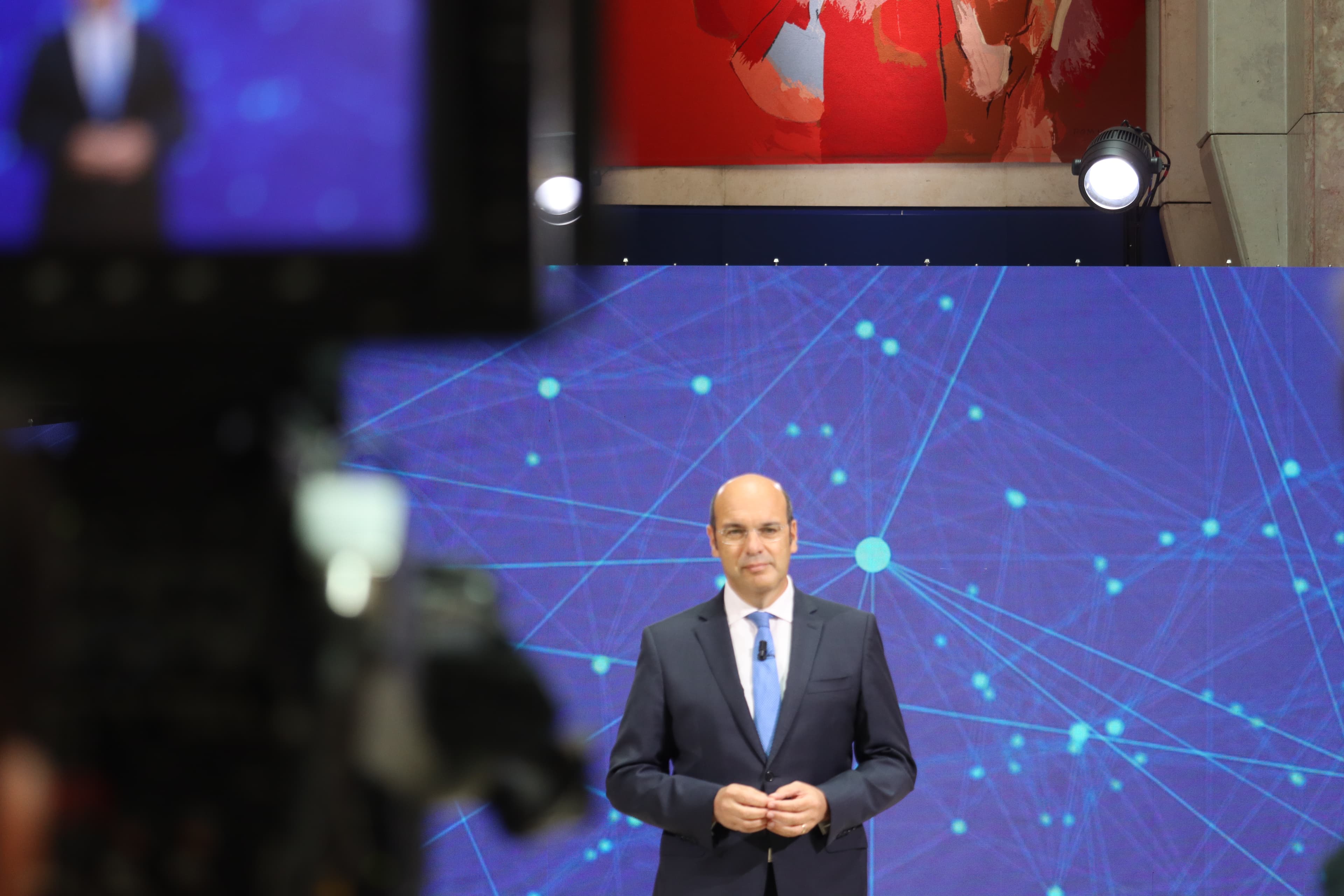 Ministro de Estado, da Economia e da Transição Digital, Pedro Siza Vieira, encerra a sessão de lançamento do programa EUSOUDIGITAL, Lisboa, 6 julho 2021