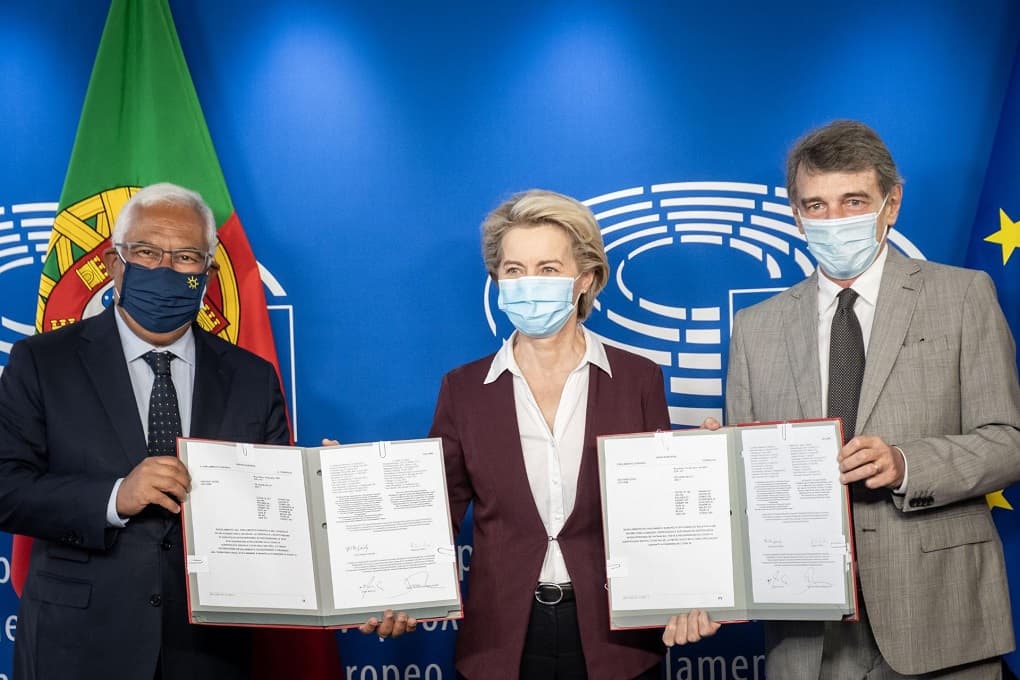 Primeiro-Ministro, António Costa, na criação do Certificado Digital Covid-19 da União Europeia, Bruxelas, 14 junho 2021