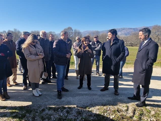 Ministra da Agricultura e da Alimentação, Maria do Céu Antunes, visitam Quinta da França, no âmbito da iniciativa Governo Mais Próximo, Covilhã, 25 janeiro 2023