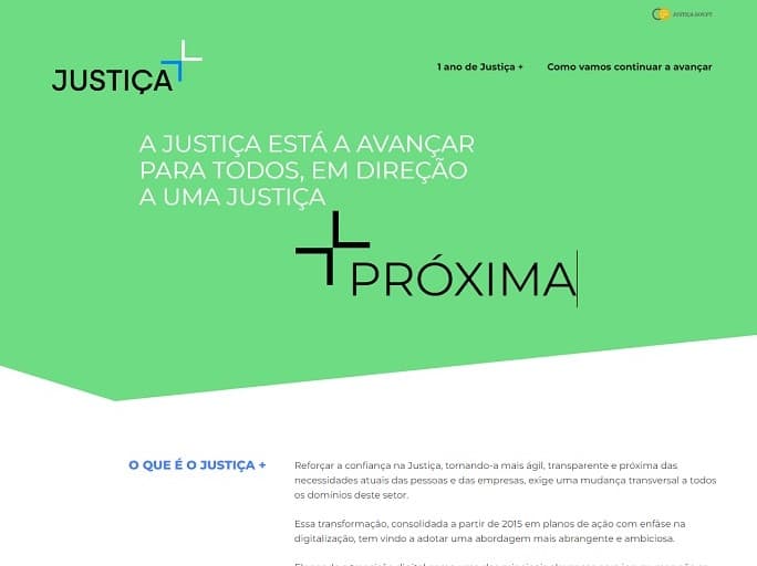 Portal Justiça +