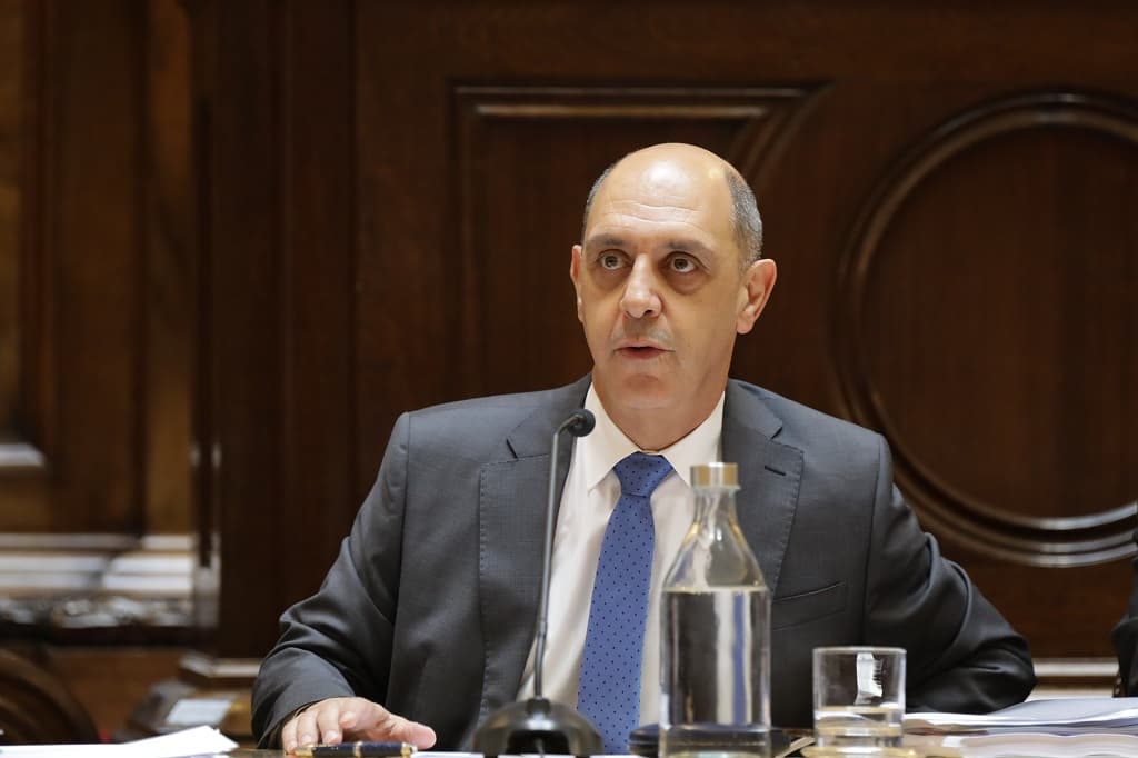 Ministro da Saúde, Manuel Pizarro, na Comissão da Saúde na Assembleia da República, Lisboa, 19 outubro 2022 (Foto: Jorge Ferreira)