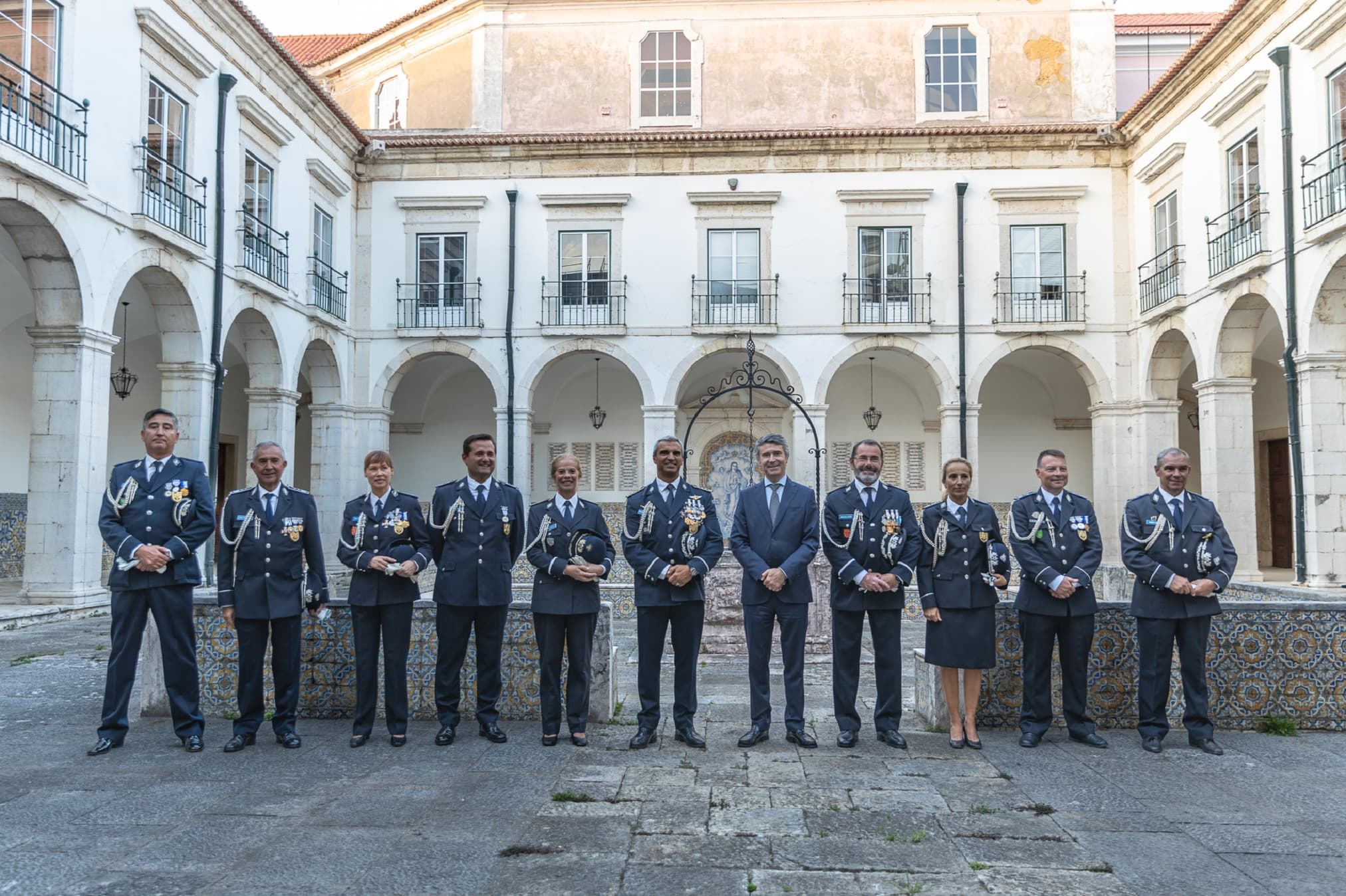 Ministro da Administração Interna, José Luís Carneiro, preside a tomada de posse de vários responsáveis na PSP, Lisboa, 20 setembro 2022