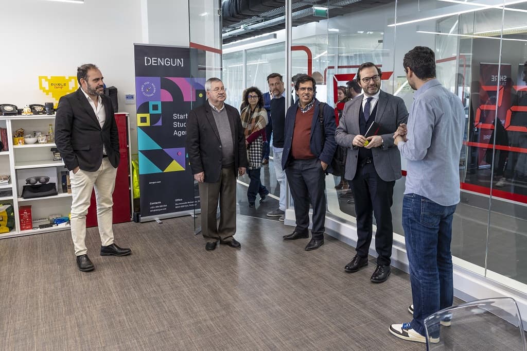 Secretário de Estado do Ensino Superior, Pedro Nuno Teixeira, visitou o UALG TEC CAMPUS - Aceleradora de Empresas da Universidade do Algarve, 2 março 2023