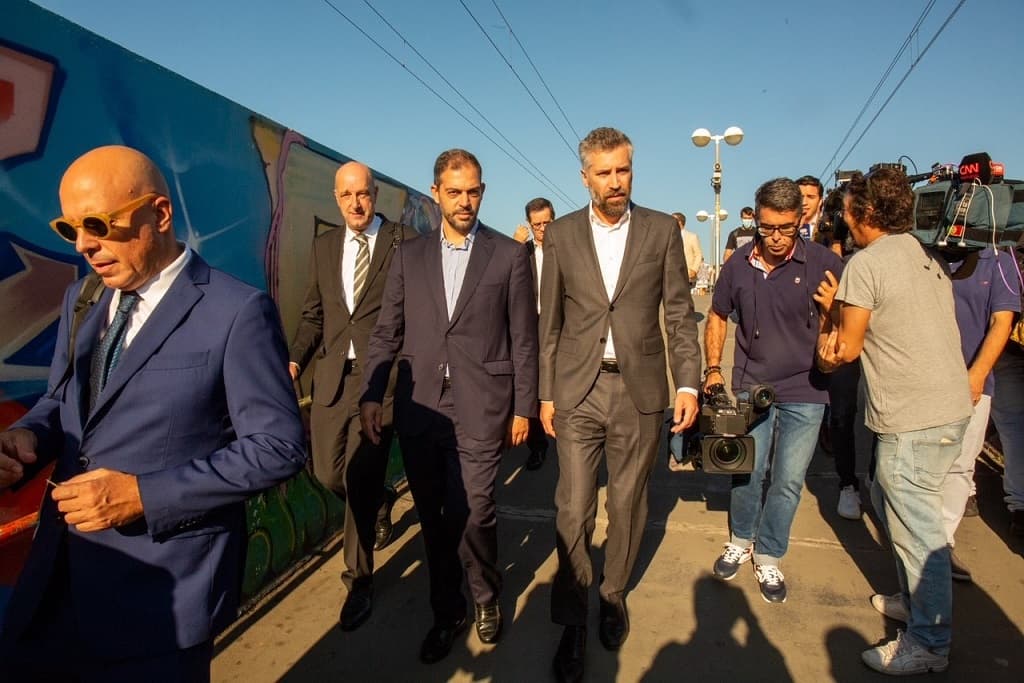 Membros do Governo assinalam Dia Europeu sem Carros, deslocando-se de comboio e a pé para a reunião do Conselho de Ministros, Lisboa, 22 setembro 2022 (Foto: João Bica)