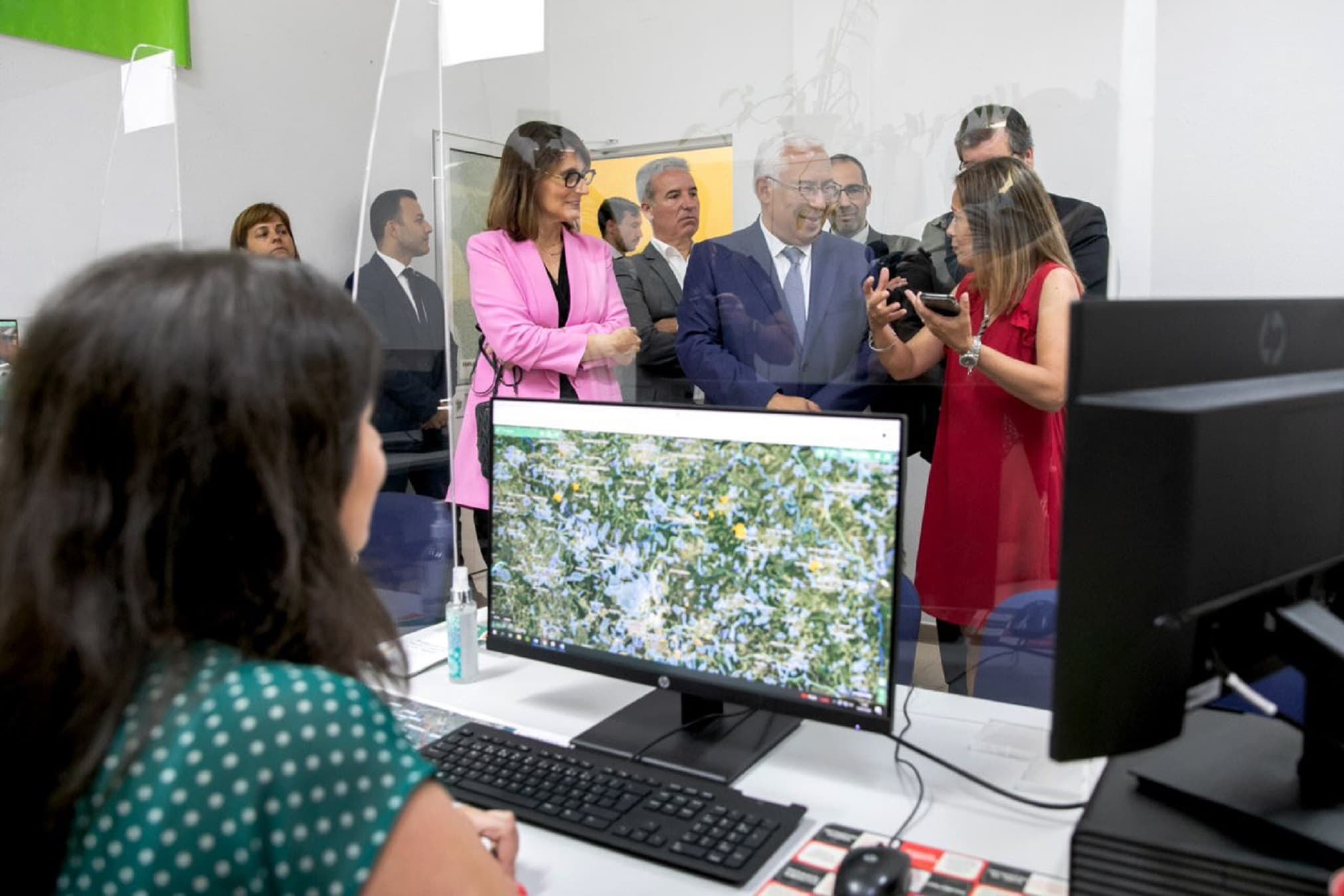 Ministra da Justiça, Catarina Sarmento e Castro, acompanha o Primeiro-Ministro, António Costa, numa visita ao BUPi de Vila de Rei, 13 julho 2022