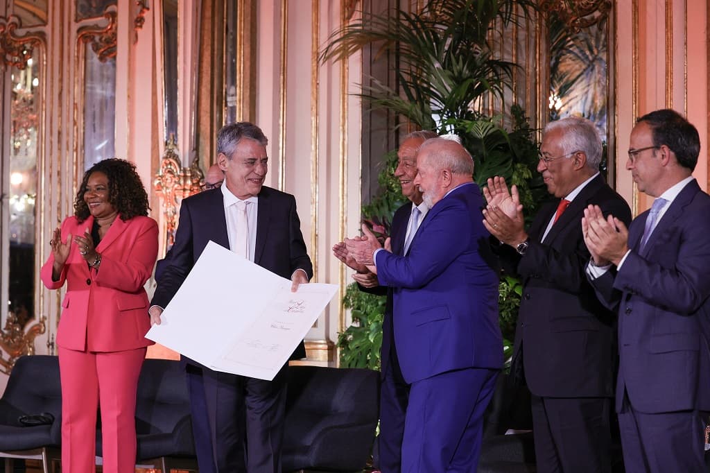 Entrega do prémio Camões 2019 a Chico Buarque, Queluz, 24 abril 2023 (Foto: António Cotrim/Lusa)
