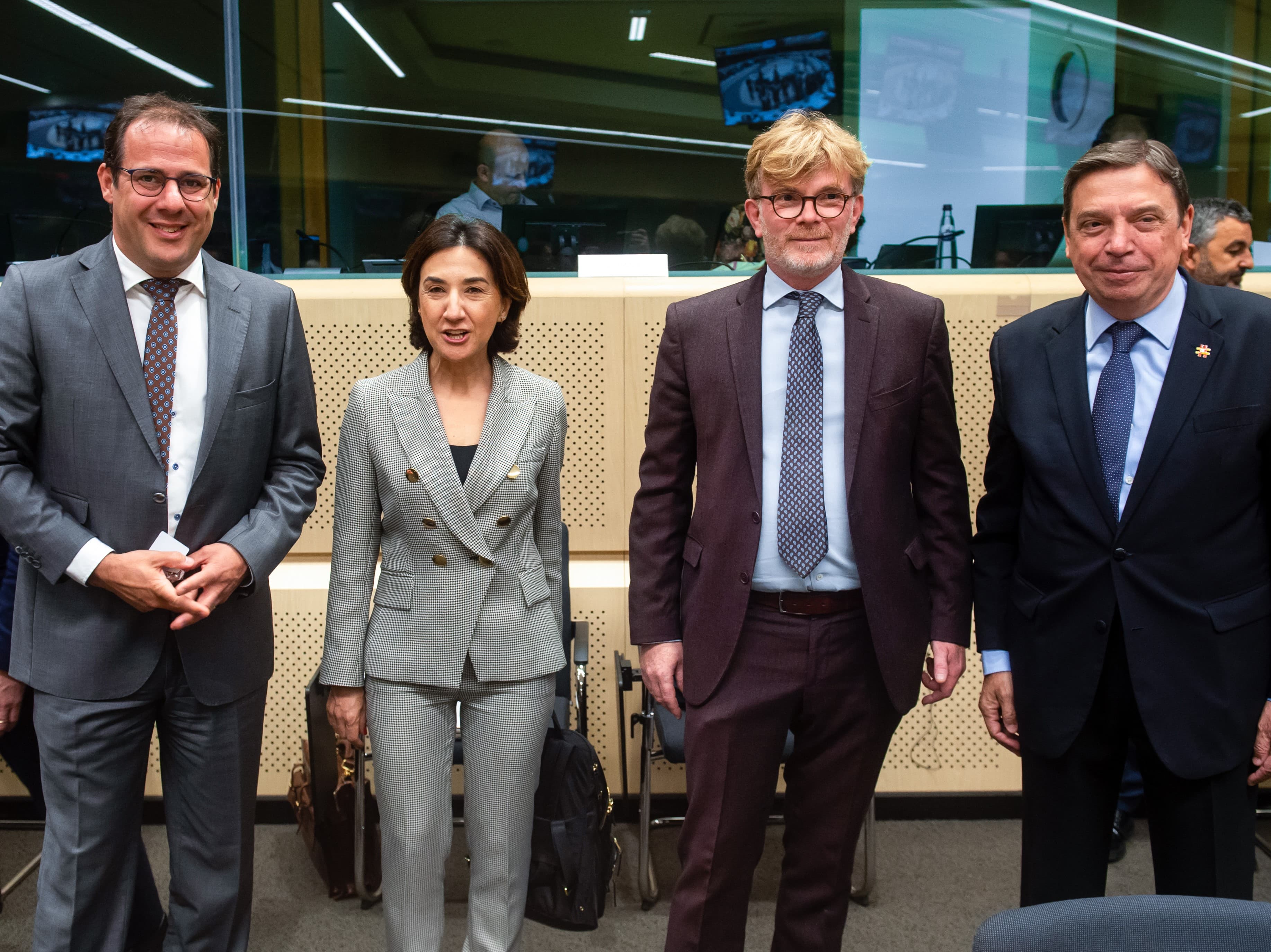 Ministra da Agricultura e da Alimentação, Maria do Céu Antunes, no Conselho de Ministros da Agricultura da União Europeia, Bruxelas, 24 maio 2022