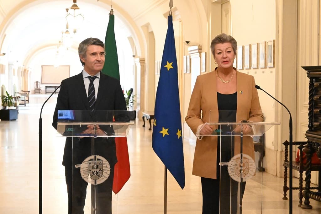 Ministro da Administração Interna, José Luís Carneiro, recebe Comissária Europeia para os Assuntos Internos, Ylva Johansson, Lisboa, 28 outubro 2022