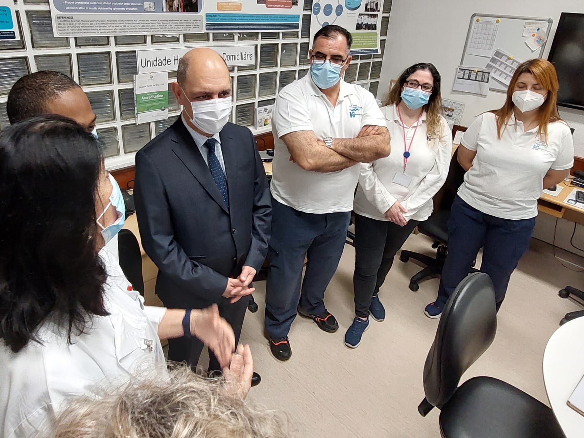 Ministro da Saúde, Manuel Pizarro, visitou Hospital Garcia de Orta, em Almada, e unidade de saúde Viaverde Seixal, integradas no roteiro «Governo + Próximo» , Setúbal, 29 março 2023