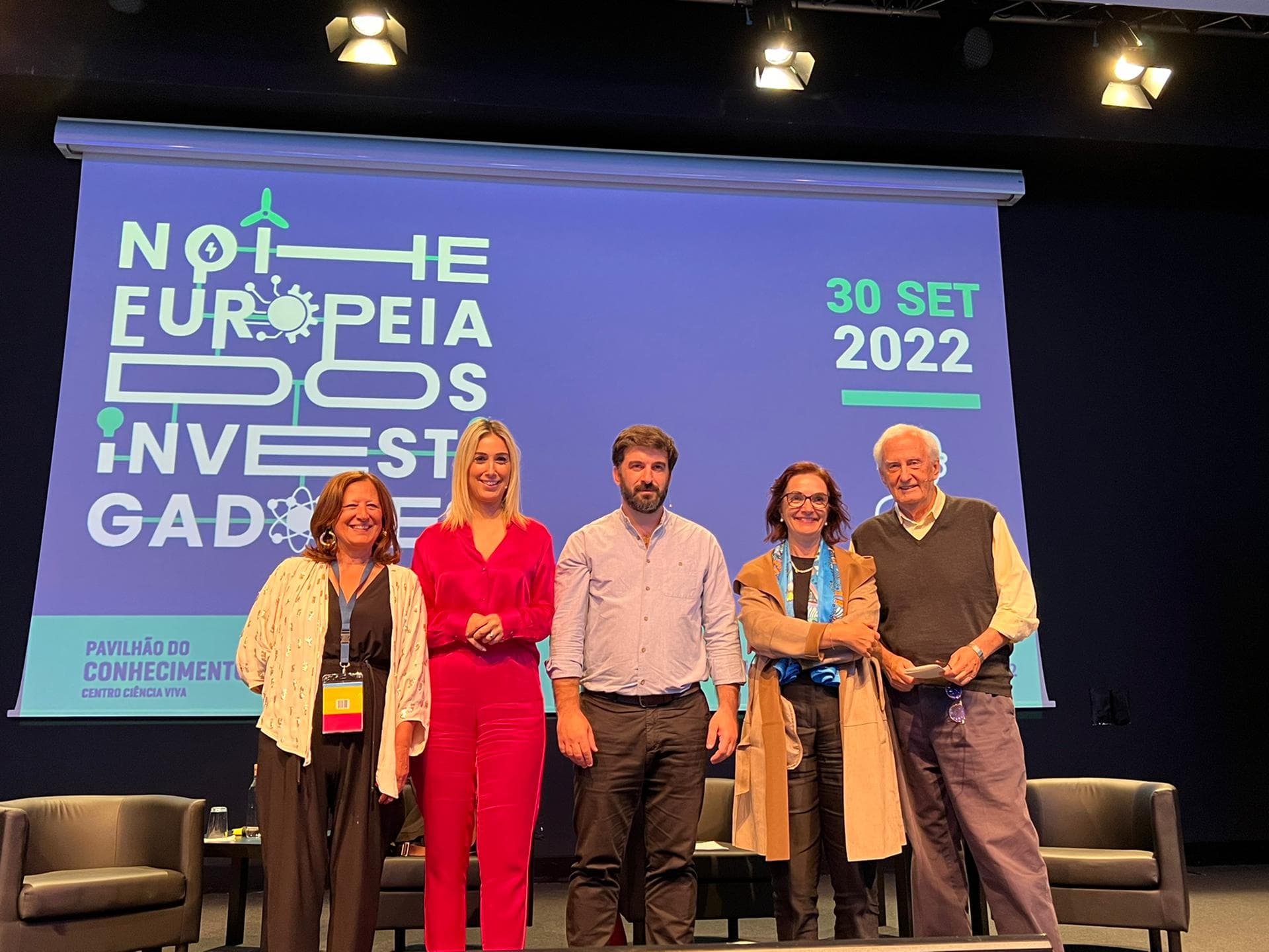 Ministra da Ciência, Tecnologia e Ensino Superior, Elvira Fortunato, na Noite Europeia dos Investigadores, Lisboa, 30 setembro 2022