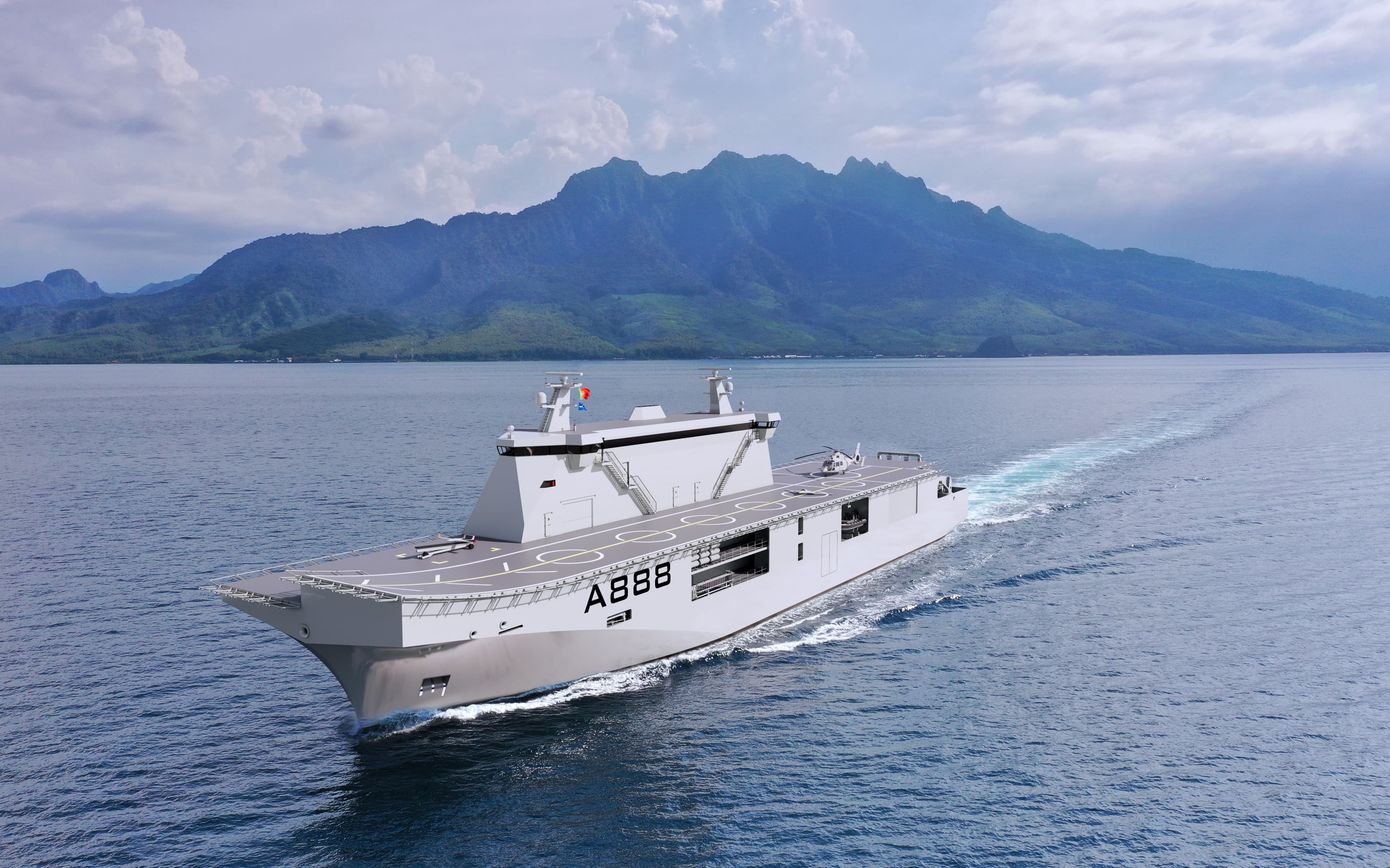 Agreement was signed to build the Multifunctional Naval Platform