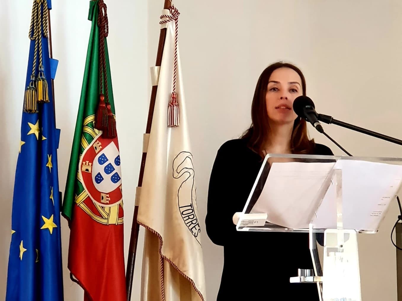 Secretaria de Estado da Igualdade e Migrações, Sara Guerreiro, intervém no Dia Internacional das Pessoas Ciganas, Torres Vedras, 8 abril 2022