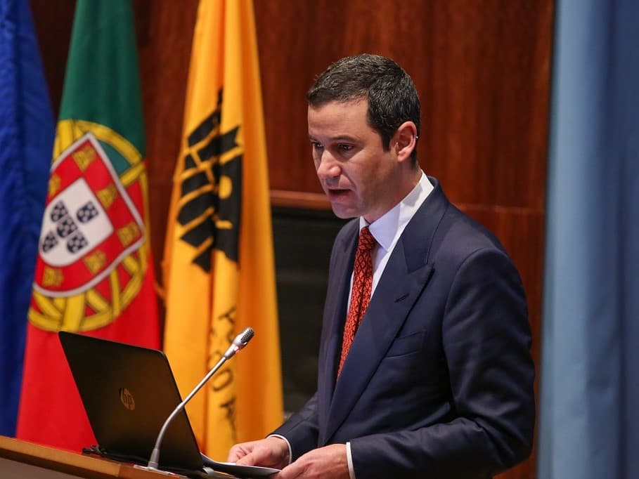 Ministro das Infraestruturas, João Galamba, no arranque da Agenda Nexus, Sines, 24 janeiro 2023 (Foto: Porto de Sines)