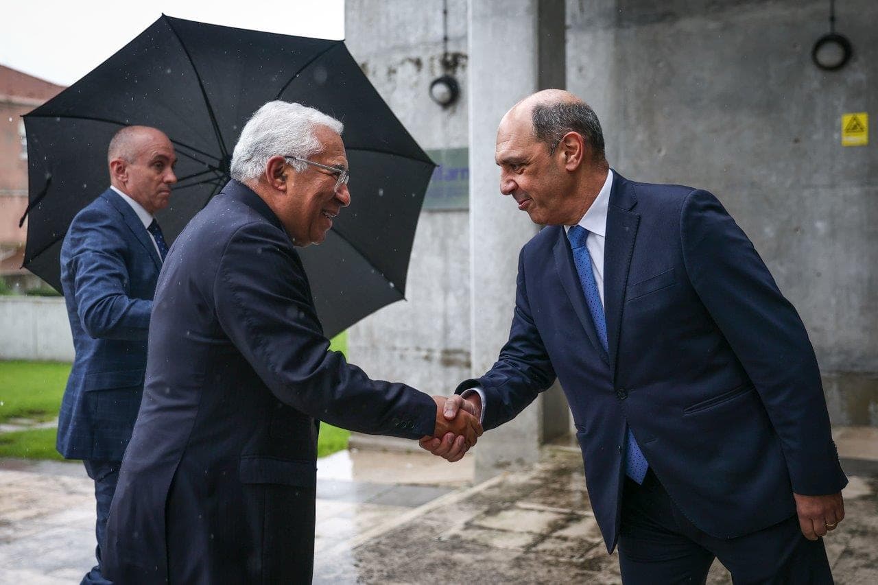 Primeiro-Ministro António Costa e Ministro da Saúde, Manuel Pizarro, Lisboa, 12 dezembro 2022 (foto: Rodrigo Antunes/Lusa)